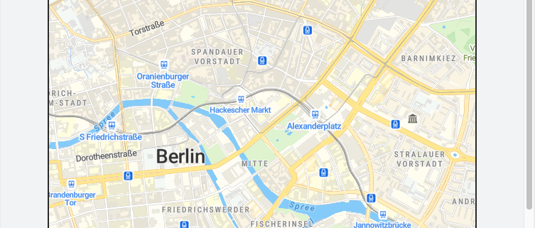 Non-interactive static map image of Berlin generated with the MapTiler Static Maps API.